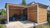 Holzunterstand - 