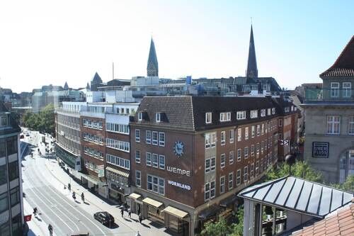 Aussicht Altstadt 2.JPG - Büro mit 60,60 m&sup2; in Bremen zur Miete