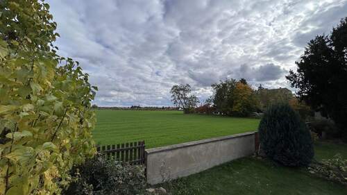 Ausblick hinter dem Garten - 