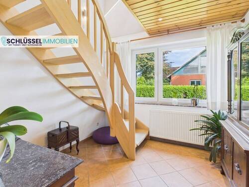 Treppe ins Dachgeschoss - 