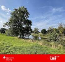 Idyllisches Baugrundstück in Gruna - Laußig