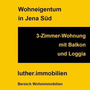 3-Zimmer-Wohnung - 3 Zimmer Etagenwohnung zum Kaufen in Jena
