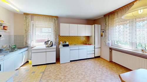 Küche OG - Mehrfamilienhaus, Wohnhaus mit 216,00 m² in Calden zum Kaufen