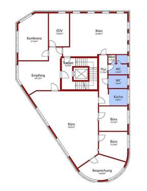 OG mit einer Gewerbeeinheiten - 