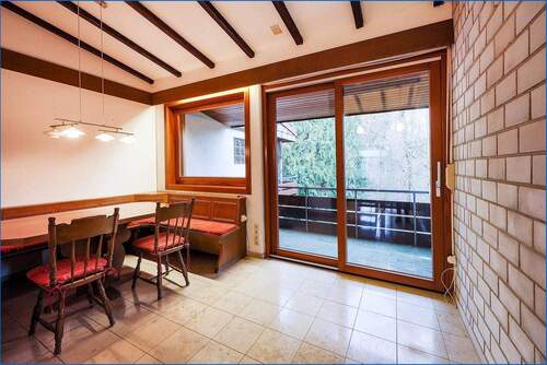 Esszimmer mit Balkon - 