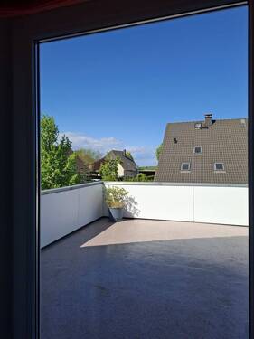 Dachterrasse mit Blick in Richtung Ostsee - 