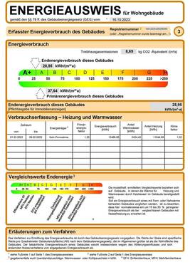 Energieausweis - 