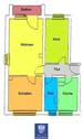 Grundriss - 3 Zimmer Etagenwohnung zur Miete in Großenhain