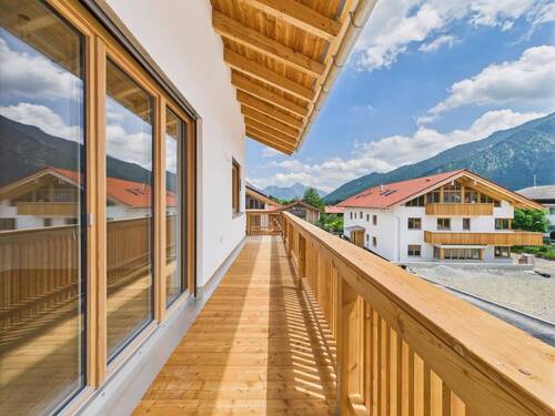 Ausblick vom Balkon - 