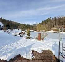 Einzigartiges Anwesen am eigenen See - Wohnen im Einklang mit der Natur - Haundorf / Obererlbach