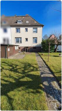 rückwärtige Ansicht - 8 Zimmer Mehrfamilienhaus, Wohnhaus in Hannover