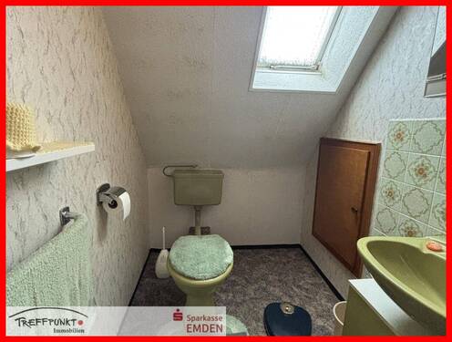 WC im Dachgeschoss - 