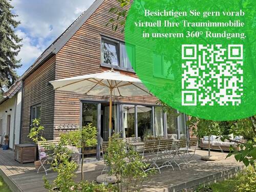 360 Grad - Liebhaberstück in Machern: Symbiose aus Alt und Neu mit Charme und Architektur-Highlights