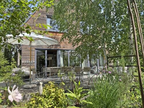Terrasse - 7 Zimmer Einfamilienhaus zum Kaufen in Machern
