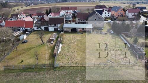 Rückansicht Grundstück - Einfamilienhaus mit 207,10 m² in Krölpa / Zella zum Kaufen