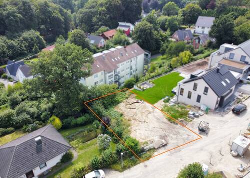 Bild 1 - Qualitätsgrundstück mit Südosthanglage und Weitblick über Tecklenburg!