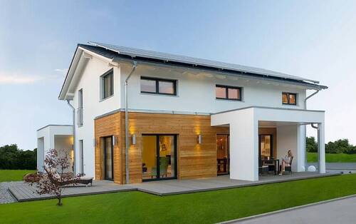 Musterhaus 120.jpg - -Neuer Preis- NEUBAU Einfamilienhaus mit ca. 120 m² Wohnfläche plus 560 m² Grundstück in Finsing zum Verkaufen!