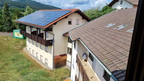 Blick von oben - Hotel, Pension, Gasthof in Drachselsried zum Kaufen