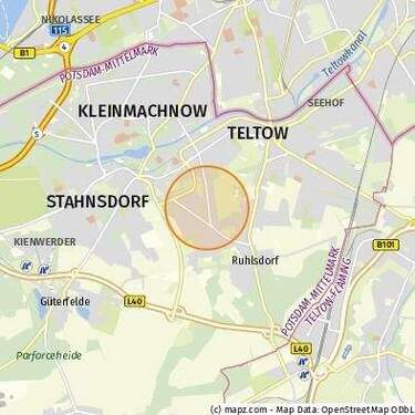 Landkarte.jpg - Grundstück in Teltow