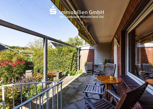 Terrasse - 4 Zimmer Doppelhaushälfte zum Kaufen in Münster