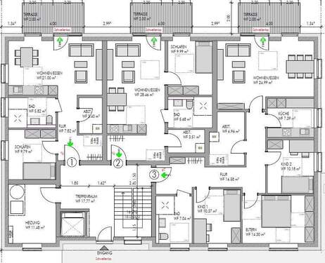 EG 9FH.jpg - Mehrfamilienhaus, Wohnhaus in Bielefeld