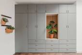 Einbauschrank im Schlafzimmer - 