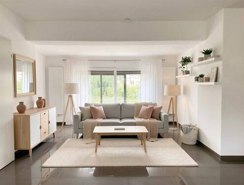 Wohnzimmer - 5 Zimmer Doppelhaushälfte zum Kaufen in Krefeld