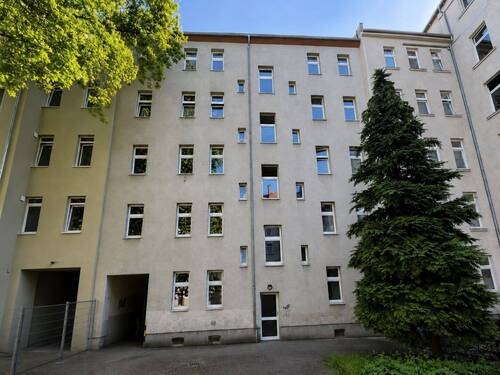 Haus Ansicht Innenhof - 5 Zimmer Etagenwohnung in Leipzig