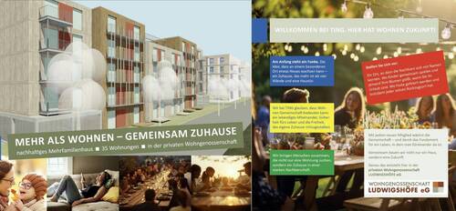 Bild 1 - 2-Zimmer-Wohnung in urbanem Wohnquartier: Mehr als Wohnen - Gemeinsam Zuhause Ludwigshöfe (LH)