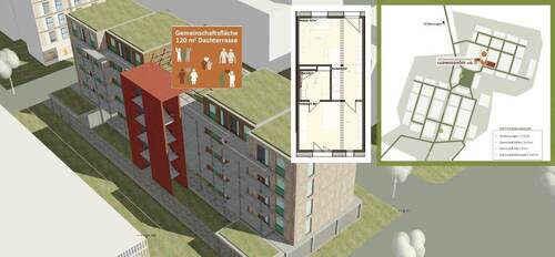 Bild 2 - 2 Zimmer Etagenwohnung zum Kaufen in Ludwigshöhviertel