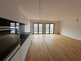 Küche mit Wohnraum.jpg - Kompakt & charmant: Wohnen im Neubau-Apartment