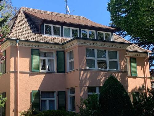 Hausansicht - Kleines MFH, 3 WE + Doppelgarage, DD-Leubnitz, vermietet