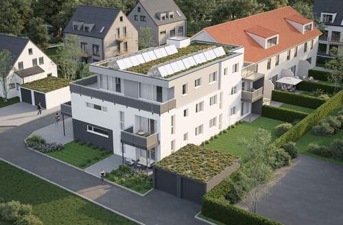 Außenansicht - Kompakte 2-Zi.Wohnung mit eigenem Garten