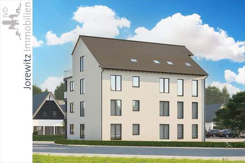 003 - Straßenansicht - 3 Zimmer Etagenwohnung in Leopoldshöhe