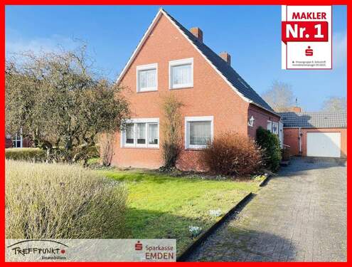 Frontansicht - Freundliches Einfamilienhaus auf einem Eigentumsgrundstück