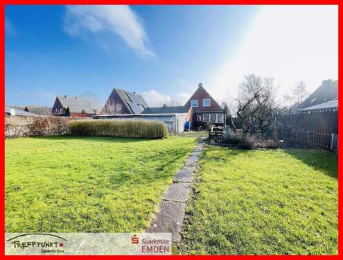Garten - 5 Zimmer Einfamilienhaus in Emden
