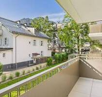 Barrierefreie 2-Zimmer-Stadtwohnung (BJ 2021) mit Südbalkon & Aufzug in Bad Reichenhall