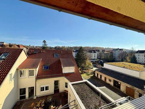 Ausblick vom Balkon - 