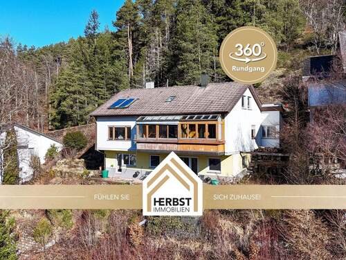 Titelbild Börsen - Großes 1-Familienhaus mit herrlichem Talblick - ruhige, sonnige Hanglage!