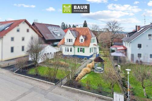 Luftaufnahme - 4 Zimmer Einfamilienhaus zum Kaufen in Wolfegg