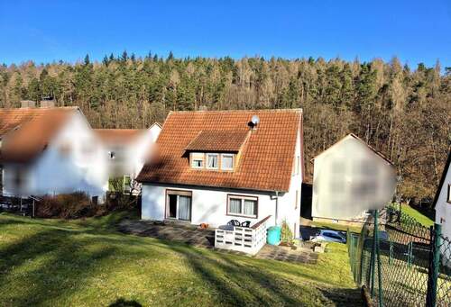 Gartenansicht - 6 Zimmer Einfamilienhaus zum Kaufen in Bad Hersfeld