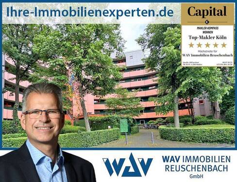 Ansicht - Großzügige Wohnung mit Loggia und Tiefgaragenstellplatz in Lövenich (bezugsfrei)