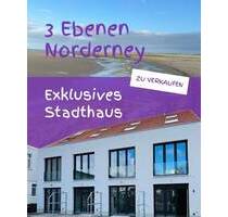 300 Meter zum NORDSTRAND modernes Wohnen auf 3 Ebenen + Garten +Terrasse + Balkon - Norderney