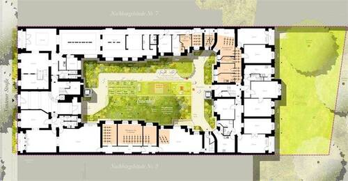 Hofgestaltung und Grünflächen - 