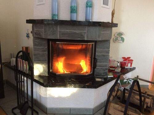 Kamin im Wohnzimmer - 