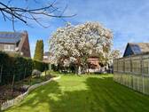 Der weitläufige Garten mit prächtigem Magnolienbaum - 4 Zimmer Einfamilienhaus zum Kaufen in Rheinberg