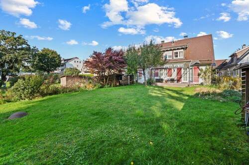 Gartenansicht - Doppelhaushälfte mit 139,00 m&sup2; in Langenargen zum Kaufen