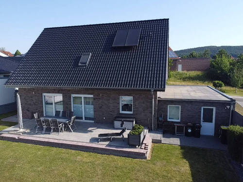 Gartenansicht - 4 Zimmer Einfamilienhaus in Hüllhorst