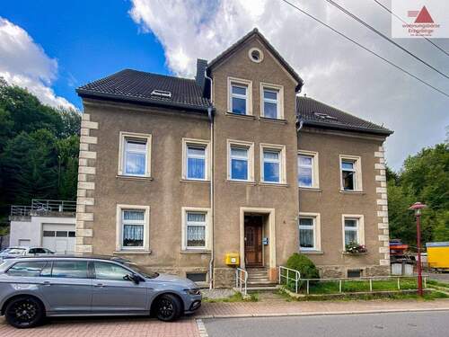 Hausansicht.jpg - Kleine Wohnung in Annaberg Ortsteil Frohnau!!