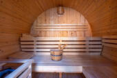 Finnische Sauna - innen - 